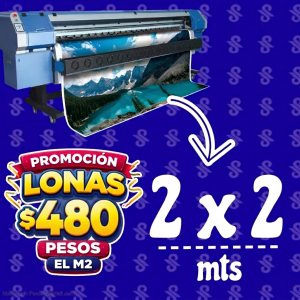 Home Impresión de Lona 2 x 2